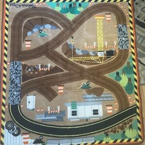 Kids Construction Play Rug